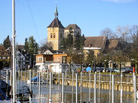 St. Martin und Hafen