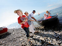 Familie am Bodensee