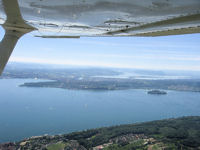 Die Insel Reichenau aus der Luft